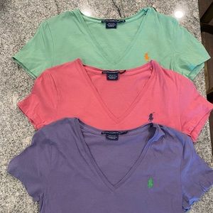 Ralph Lauren Sport V-Neck Shirts